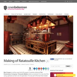 Making of Ratatouille Kitchen