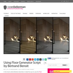 Using Floor Generator Script by Bertrand Benoit
