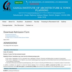 Top Architecture Colleges in Delhi, Admissions Open 2019 – B.Arch & M.Arch