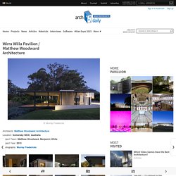 Wirra Willa Pavilion / Matthew Woodward Architecture