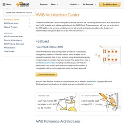 AWS Architecture Center