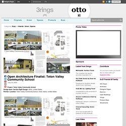 Open Architecture Finalist: Teton Valley Community School