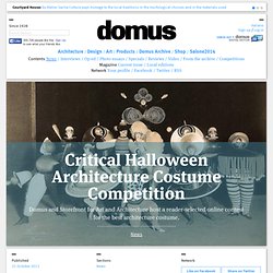 Critical Halloween Architecture Costume Competition