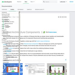 Architecture Components  