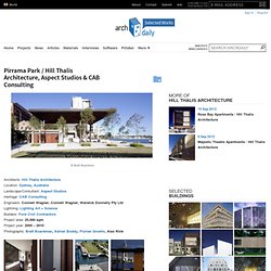 Pirrama Park / Hill Thalis Architecture, Aspect Studios & CAB Consulting