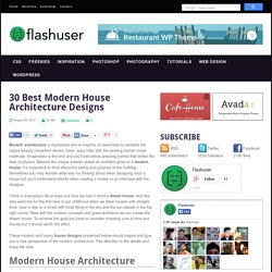 30 Best Modern House Architecture Designs