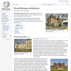 French Baroque architecture