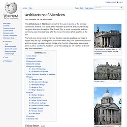 Architecture of Aberdeen