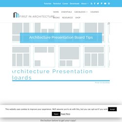 Architecture Presentation Board Tips