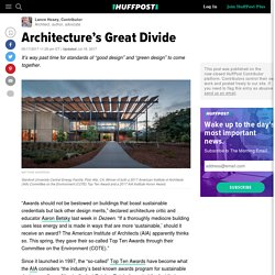 Architecture’s Great Divide