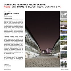 Dominique Perrault Architecture - Université féminine Ewha