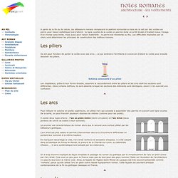 Notes romanes - Architecture romane - Voûtements