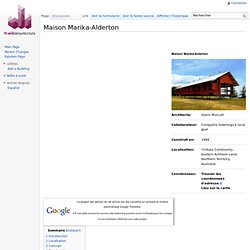 Maison Marika-Alderton - WikiArquitectura