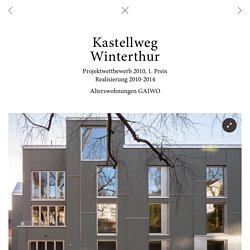 Michael Meier und Marius Hug Architekten AG - Kastellweg / Winterthur