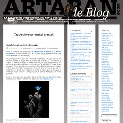 Tag Archive for ‘matali crasset’ at le blog d’Artaban.com