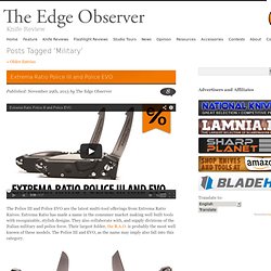 Tag Archive for "Military" - THE EDGE OBSERVER