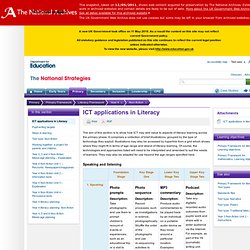 ICT applications in Literacy