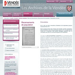 Archives départementales de la Vendée