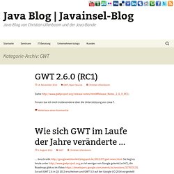 GWT Archive - Java Blog