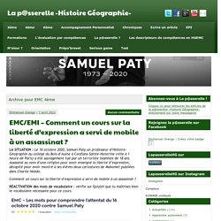 EMC 4ème Archives - La p@sserelle -Histoire Géographie-