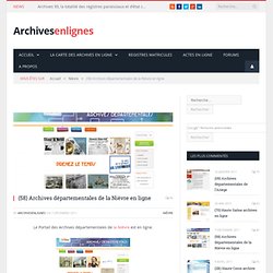 (58) Archives départementales de la Nièvre en ligne