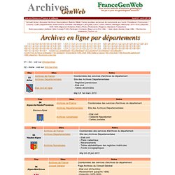 ArchivesGenWeb