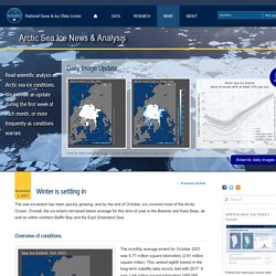 Arctic Sea Ice News and Analysis