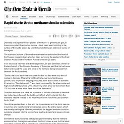 Rapid rise in Arctic methane shocks scientists - World