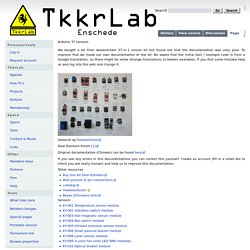 Arduino 37 sensors - TkkrLab