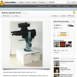 Arduino Airsoft Turret