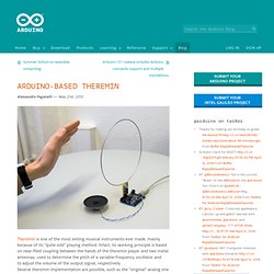 Blog » Blog Archive » Arduino-based theremin