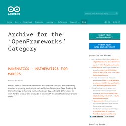 Blog » OpenFrameworks