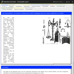 Arduino et Chimie (le sens de la mesure) - Accueil