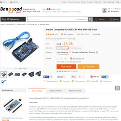 Arduino Compatible DUE R3 32 Bit ARM With USB Cable Compatible All Arduino Shiel - US$17.70