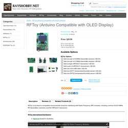 RFToy (Arduino Compatible with OLED Display)