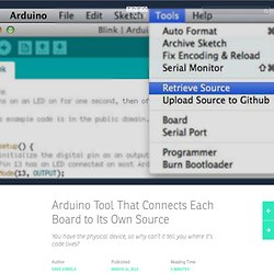Labs » Arduino Tool That Connects Each Board to Its Own Source