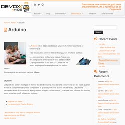 Arduino – Devoxx4Kids France