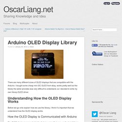 Arduino OLED Display Library