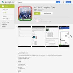 Arduino Examples Free - Android lietotnes pakalpojumā Google Play