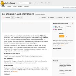 DIY ARDUINO FLIGHT CONTROLLER