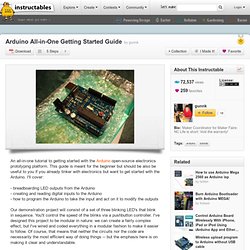 Arduino All-in-One Getting Started Guide