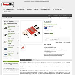 Arduino GPS Shield Kit - Cana Kit