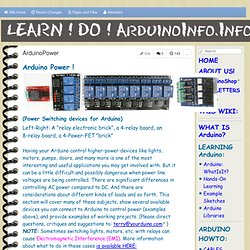 ArduinoPower