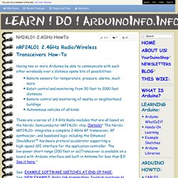 NRF24L01-2.4GHz-HowTo