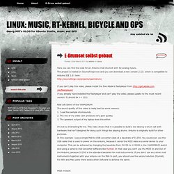 Linux: music, rt-kernel, bicycle and GPS