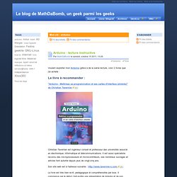 Mot-clé - arduino - Le blog de MathDaBomb, un geek parmi les geeks