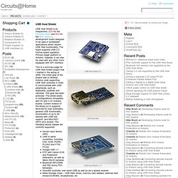 Arduino USB Host Shield project landing page
