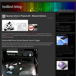 Spooky Arduino Projects #4 – Musical Arduino « todbot blog - Nightly