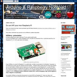 Du son HiFi pour mon Raspberry-Pi