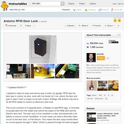 Arduino RFID Door Lock